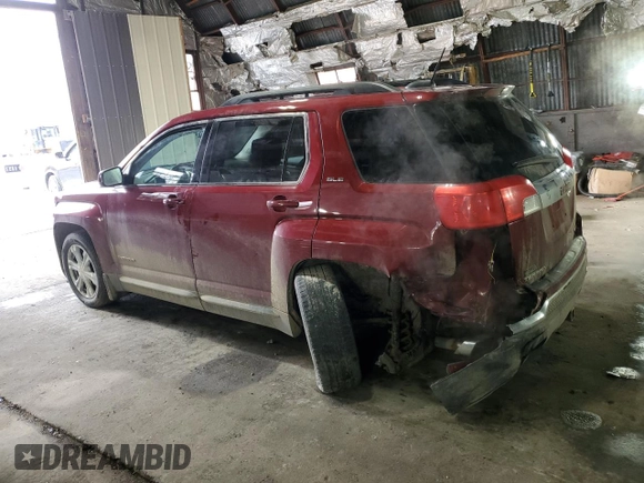 2017 GMC Terrain SLE with VIN 2GKFLTE37H6186164, listed as a Copart auction lot 47924765 with 56,129 mi miles and Salvage Title. Bid and sale history available at carsss.com. Image 2.
