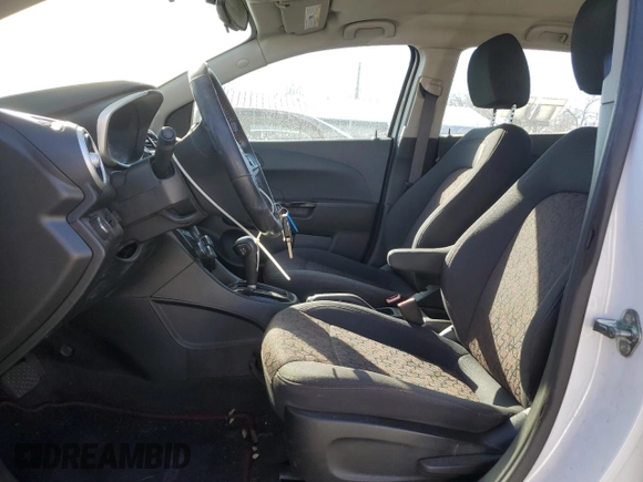 2017 Chevrolet Sonic LT with VIN 1G1JD6SH8H4145766, listed as a Copart auction lot 87024534 with 109,442 mi miles and Salvage Title. Bid and sale history available at carsss.com. Image 7.