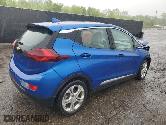 2017 Chevrolet Bolt EV LT z VIN 1G1FW6S04H4178905, wystawiony jako Copart lot #56045355 z przebiegiem 40 613 mil mil oraz Czysty tytuł • Clean title. Historia ofert i sprzedaży dostępna na DreamBid. Obrazek 3.