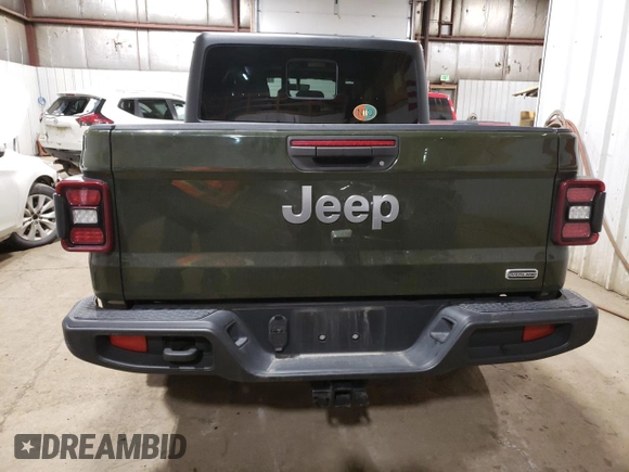 2022 Jeep Gladiator Overland z VIN 1C6HJTFG0NL144070, wystawiony jako Copart lot #70472744 z przebiegiem 40 397 mil mil oraz Szkoda całkowita • Salvage title. Historia ofert i sprzedaży dostępna na DreamBid. Obrazek 6.
