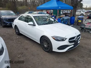 2023 Mercedes-Benz C 300 with VIN W1KAF4HB0PR099804, listed as a IAAI auction lot 42030429 with 35,588 mi miles and . Bid and sale history available at DreamBid. Image 1.