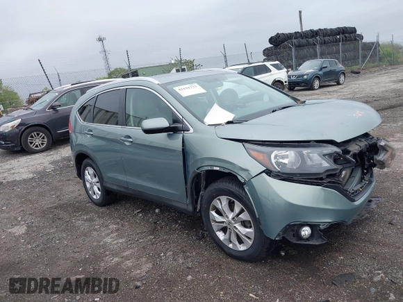 2012 Honda CR-V EX-L с VIN 2HKRM4H7XCH603923, выставлен на аукционе IAAI как лот 42191773 с пробегом 113 140 миль миль и . История ставок и продаж доступна на DreamBid. Изображение 1.