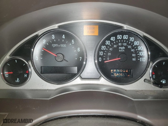 2007 Buick Rendezvous CX with VIN 3G5DA03L47S579444, listed as a Copart auction lot 49802975 with 92,066 mi miles and Salvage Title. Bid and sale history available at carsss.com. Image 9.