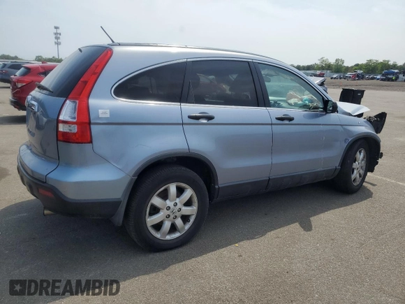 2007 Honda CR-V EX with VIN JHLRE48587C089036, listed as a Copart auction lot 59877015 with 143,329 mi miles and Salvage title. Bid and sale history available at DreamBid. Image 3.