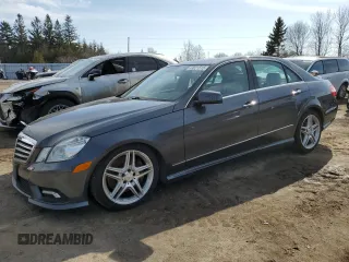 2011 Mercedes-Benz E-Class E 550 Luxury with VIN WDDHF9AB5BA386617, listed as a Copart auction lot 49621515 with 134,674 mi miles and Clean Title. Bid and sale history available at carsss.com. Image 1.
