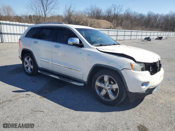 2012 Jeep Grand Cherokee Overland with VIN 1C4RJFCG4CC175502, listed as a Copart auction lot 48452945 with 157,267 mi miles and Salvage Title. Bid and sale history available at carsss.com. Image 4.