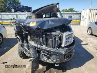 2017 Nissan Titan XD Platinum Reserve with VIN 1N6BA1F45HN546567, listed as a Copart auction lot 73242964 with 0 mi miles and Salvage Title. Bid and sale history available at carsss.com. Image 5.