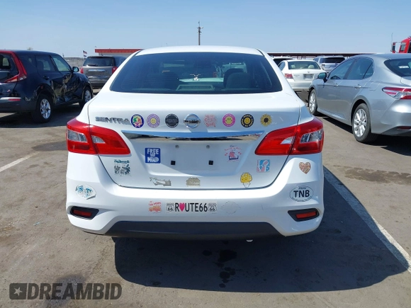 2017 Nissan Sentra S with VIN 3N1AB7APXHY248697, listed as a IAAI auction lot 42484566 with 96,615 mi miles and . Bid and sale history available at DreamBid. Image 16.