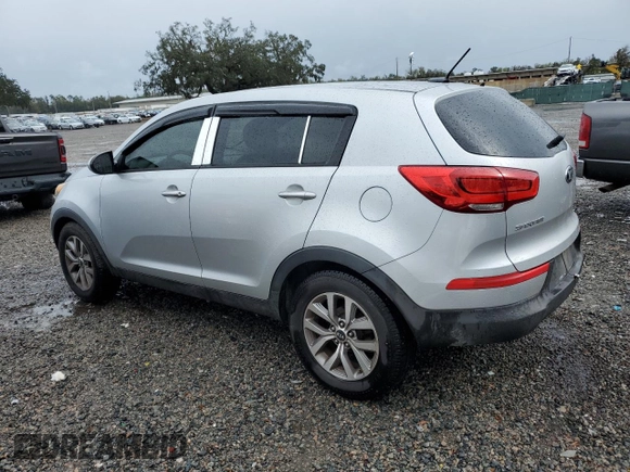 2016 Kia Sportage LX with VIN KNDPB3AC0G7818719, listed as a Copart auction lot 45762365 with 180,283 mi miles and Salvage Title. Bid and sale history available at carsss.com. Image 2.