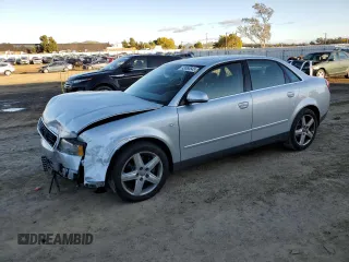 2003 Audi A4 3.0L with VIN WAULT68E43A359998, listed as a Copart auction lot 43860645 with 112,371 mi miles and Salvage Title. Bid and sale history available at carsss.com. Image 1.