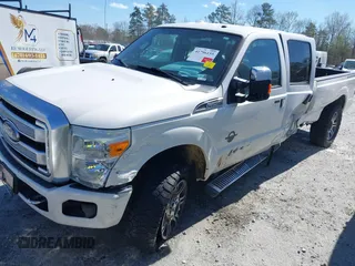 2015 Ford F-250 Lariat with VIN 1FT7W2BT4FED62506, listed as a IAAI auction lot 41796155 with 222,066 mi miles and . Bid and sale history available at DreamBid. Image 2.