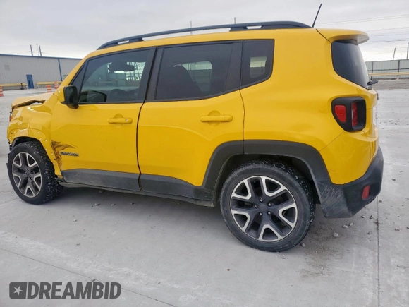 2018 Jeep Renegade Altitude with VIN ZACCJABB1JPH12561, listed as a Copart auction lot 60659245 with 39,562 mi miles and Salvage title. Bid and sale history available at DreamBid. Image 2.
