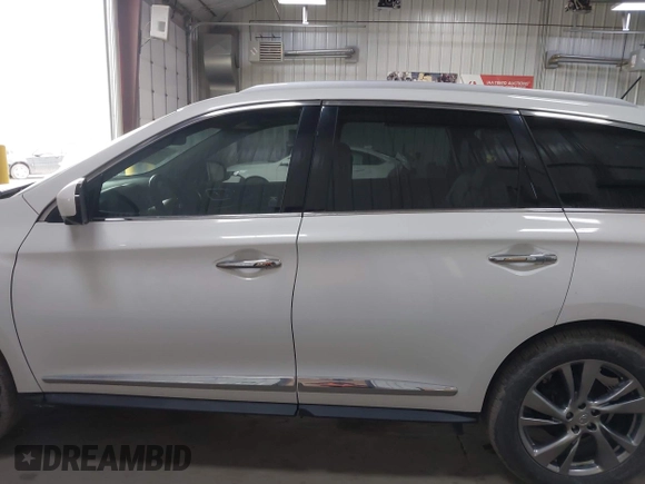 2014 Infiniti QX60 with VIN 5N1AL0MN7EC555322, listed as a IAAI auction lot 42070903 with 125,723 mi miles and . Bid and sale history available at DreamBid. Image 14.