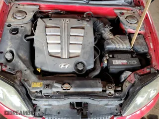 2003 Hyundai Tiburon GT with VIN KMHHN65F53U086483, listed as a Copart auction lot 53391495 with 153,544 mi miles and Salvage Title. Bid and sale history available at carsss.com. Image 11.