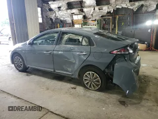 2020 Hyundai Ioniq Limited with VIN KMHC85LJ2LU076979, listed as a Copart auction lot 60802674 with 17,855 mi miles and Salvage title. Bid and sale history available at DreamBid. Image 2.
