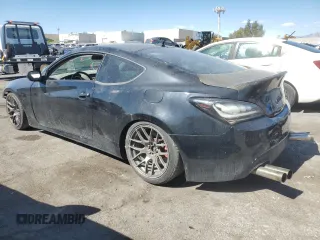 2010 Hyundai Genesis Coupe with VIN KMHHT6KD8AU035274, listed as a Copart auction lot 54966665 with 124,726 mi miles and Clean title. Bid and sale history available at DreamBid. Image 2.