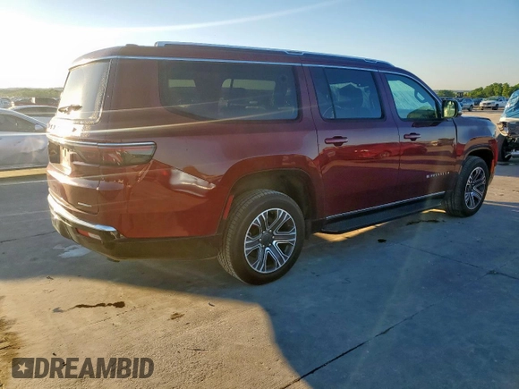 2024 Jeep Wagoneer Series II with VIN 1C4SJSBPXRS101317, listed as a Copart auction lot 56363725 with 45,541 mi miles and Clean title. Bid and sale history available at DreamBid. Image 3.