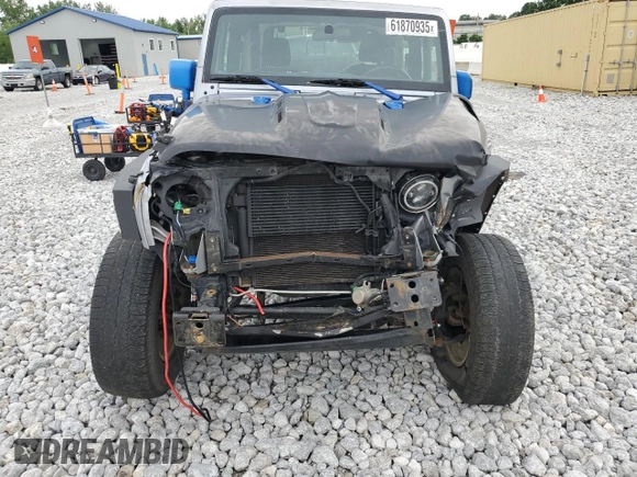 2015 Jeep Wrangler Sport with VIN 1C4AJWAG8FL540932, listed as a Copart auction lot 61870935 with 71,762 mi miles and Salvage title. Bid and sale history available at DreamBid. Image 5.