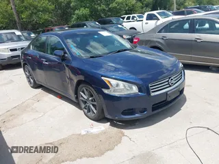 2012 Nissan Maxima SV with VIN 1N4AA5AP7CC849464, listed as a IAAI auction lot 42717667 with 189,180 mi miles and . Bid and sale history available at DreamBid. Image 1.