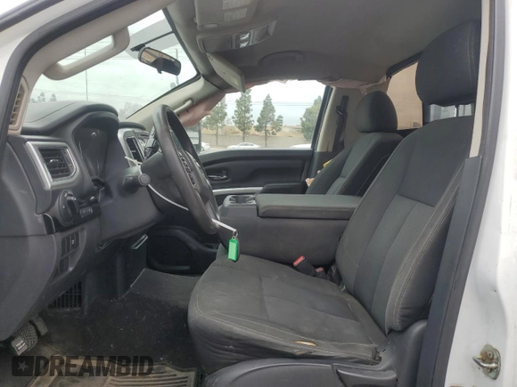 2017 Nissan Titan with VIN 1N6AA1R9XHN528052, listed as a Copart auction lot 55834165 with 183,802 mi miles and Salvage title. Bid and sale history available at DreamBid. Image 7.