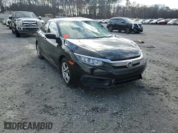 2017 Honda Civic Sedan LX with VIN 2HGFC2F59HH503549, listed as a Copart auction lot 44167375 with 95,743 mi miles and Salvage Title. Bid and sale history available at carsss.com. Image 10.