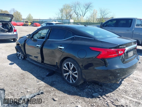 2018 Nissan Maxima SV with VIN 1N4AA6AP1JC366118, listed as a IAAI auction lot 42000358 with Not Provided miles and . Bid and sale history available at DreamBid. Image 3.
