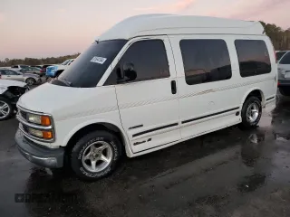 1999 Chevrolet Express with VIN 1GBFG15R5X1114149, listed as a Copart auction lot 81694184 with Not Provided miles and Salvage Title. Bid and sale history available at carsss.com. Image 1.