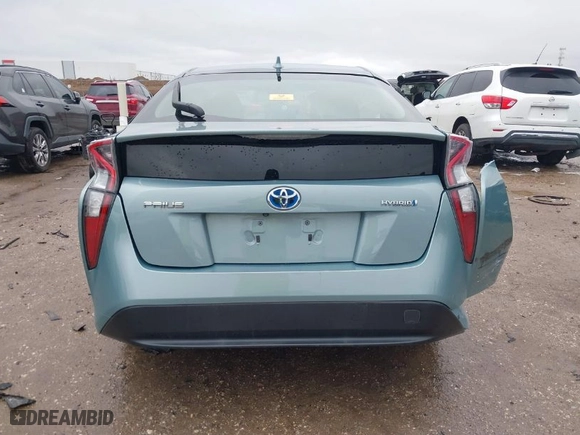 2017 Toyota Prius Two with VIN JTDKBRFU8H3036076, listed as a IAAI auction lot 41559220 with 1 mi miles. Bid and sale history available at carsss.com. Image 15.