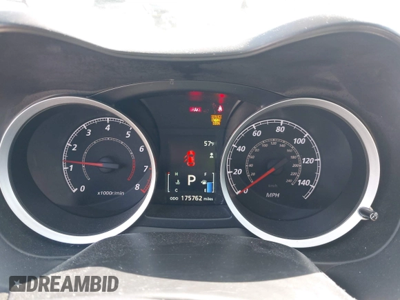 2017 Mitsubishi Lancer ES with VIN JA32U2FU5HU015258, listed as a IAAI auction lot 42121579 with 175,762 mi miles. Bid and sale history available at carsss.com. Image 7.