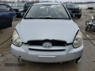 2007 Hyundai Accent GS with VIN KMHCM36C17U041160, listed as a Copart auction lot 45199895 with 225,096 mi miles and Non Repairable. Bid and sale history available at carsss.com. Image 5.