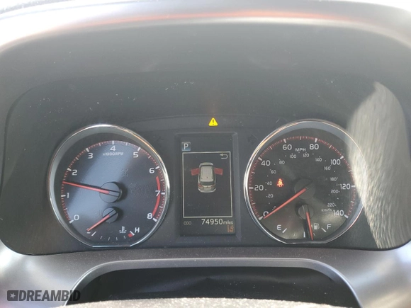 2017 Toyota RAV4 SE with VIN JTMJFREV3HJ715095, listed as a Copart auction lot 49233875 with 74,950 mi miles and Salvage Title. Bid and sale history available at carsss.com. Image 9.