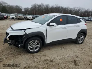 2022 Hyundai Kona SE with VIN KM8K22AB9NU867553, listed as a Copart auction lot 87648515 with 52,096 mi miles and Salvage Title. Bid and sale history available at carsss.com. Image 1.