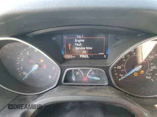 2018 Ford Focus SE with VIN 1FADP3F23JL226448, listed as a Copart auction lot 43877055 with 77,253 mi miles and Salvage Title. Bid and sale history available at carsss.com. Image 9.