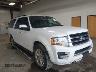 2015 Ford Expedition EL Limited with VIN 1FMJK2ATXFEF10303, listed as a IAAI auction lot 41999970 with 186,868 mi miles. Bid and sale history available at carsss.com. Image 1.
