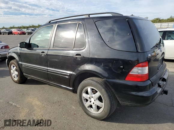 2003 Mercedes-Benz M-Class 3.7L with VIN 4JGAB57E33A451673, listed as a Copart auction lot 81540104 with 227,065 mi miles and Salvage Title. Bid and sale history available at carsss.com. Image 2.
