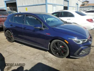 2022 Volkswagen Golf GTI SE with VIN WVW487CD0NW190243, listed as a Copart auction lot 75767504 with 15,498 mi miles and Salvage Title. Bid and sale history available at carsss.com. Image 4.