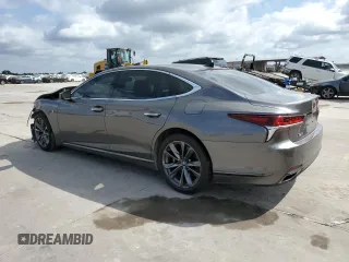 2018 Lexus LS with VIN JTHB51FF4J5002655, listed as a Copart auction lot 63266484 with 50,720 mi miles and Salvage Title. Bid and sale history available at carsss.com. Image 2.