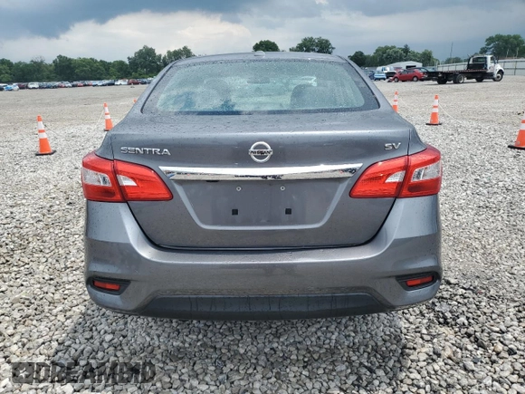 2017 Nissan Sentra S with VIN 3N1AB7AP7HL667202, listed as a Copart auction lot 61413165 with 155,982 mi miles and Clean title. Bid and sale history available at DreamBid. Image 6.