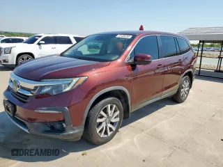 2019 Honda Pilot EX-L z VIN 5FNYF5H58KB041253, wystawiony jako Copart lot #51486255 z przebiegiem 94 188 mil mil oraz Czysty tytuł • Clean title. Historia ofert i sprzedaży dostępna na DreamBid. Obrazek 1.