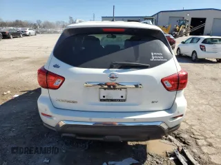 2018 Nissan Pathfinder SV with VIN 5N1DR2MN7JC673503, listed as a Copart auction lot 45830355 with 109,242 mi miles and Salvage Title. Bid and sale history available at carsss.com. Image 6.