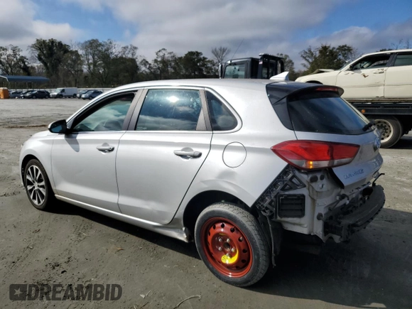 2018 Hyundai Elantra GT GL with VIN KMHH35LE6JU026557, listed as a Copart auction lot 80150284 with 50,295 mi miles and Salvage Title. Bid and sale history available at carsss.com. Image 2.