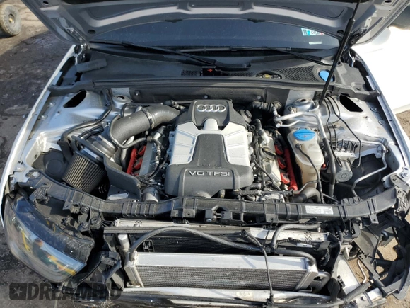 2016 Audi S4 Premium Plus with VIN WAUBGAFL6GA008567, listed as a Copart auction lot 44140285 with 0 mi miles and Salvage Title. Bid and sale history available at carsss.com. Image 11.