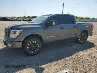 2019 Nissan Titan Pro-4X z VIN 1N6AA1E53KN532356, wystawiony jako Copart lot #51860155 z przebiegiem 140 343 mil mil oraz Szkoda całkowita • Salvage title. Historia ofert i sprzedaży dostępna na DreamBid. Obrazek 1.