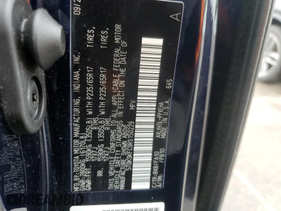 2024 Toyota Sienna LE z VIN 5TDKSKFC9RS150229, wystawiony jako Copart lot #54829595 z przebiegiem 12 384 mil mil oraz Szkoda całkowita • Salvage title. Historia ofert i sprzedaży dostępna na DreamBid. Obrazek 13.
