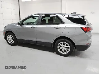2023 Chevrolet Equinox LS with VIN 3GNAX5EG6PL239186, listed as a Copart auction lot 46652535 with 57,015 mi miles and Clean title. Bid and sale history available at DreamBid. Image 2.
