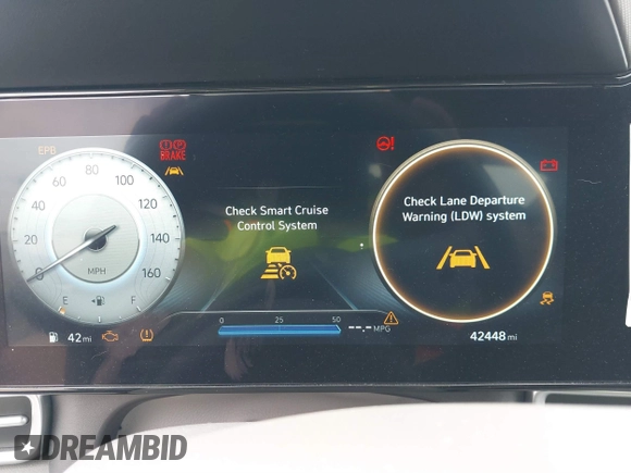 2023 Hyundai Elantra SEL with VIN KMHLS4AG2PU575872, listed as a IAAI auction lot 41878999 with 42,448 mi miles and . Bid and sale history available at DreamBid. Image 7.