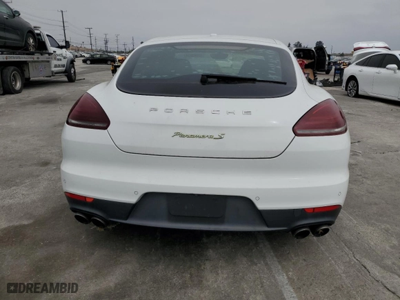 2014 Porsche Panamera S E-Hybrid with VIN WP0AD2A70EL044747, listed as a Copart auction lot 57393234 with 94,594 mi miles and Clean Title. Bid and sale history available at carsss.com. Image 6.