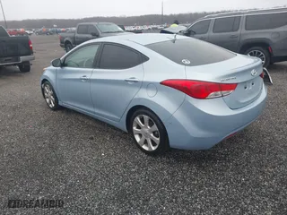 2012 Hyundai Elantra GLS with VIN KMHDH4AE5CU193394, listed as a IAAI auction lot 41835127 with 166,472 mi miles. Bid and sale history available at carsss.com. Image 3.
