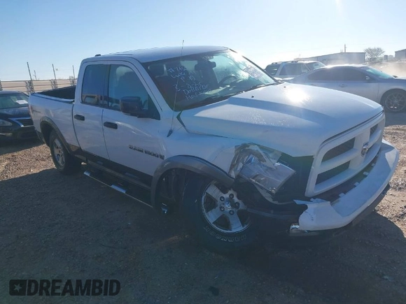 2011 Ram 1500 Sport with VIN 1D7RV1GT4BS691044, listed as a IAAI auction lot 41826059 with 197,580 mi miles. Bid and sale history available at carsss.com. Image 1.