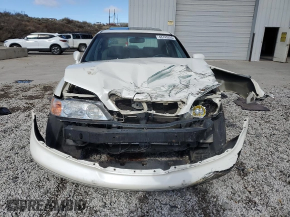 1997 Acura RL Premium Pkg with VIN JH4KA9655VC005115, listed as a Copart auction lot 48745265 with 0 mi miles and Salvage Title. Bid and sale history available at carsss.com. Image 5.